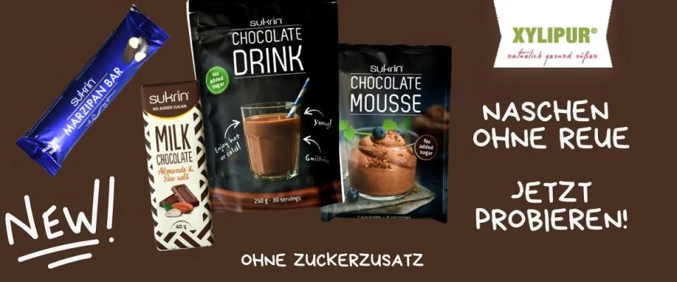 Sukrin Schokoprodukte