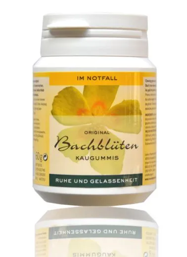 Bachbl�ten Xylitol Kaugummis - Nr. 39 Ruhe und Gelassenheit 60g