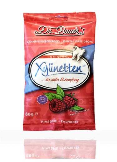 Xylinetten Himbeere 60 Xylitol Bonbons