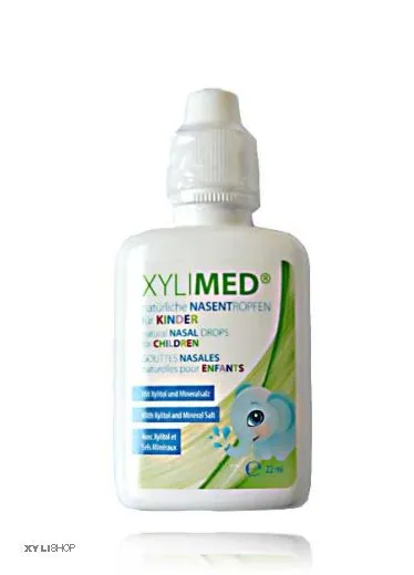 Xylimed Nasentropfen mit Xylit, natrlich reinigend, 22ml