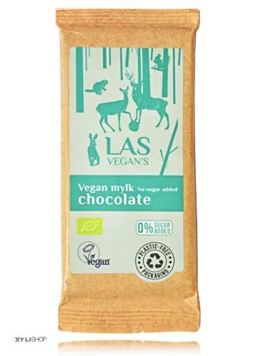 Vegane Bio Mylk Schokolade mit Erythrit 46% Kakao, 50g