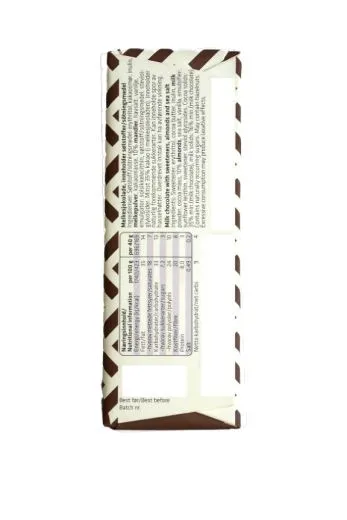 Sukrin Milchschokolade Mandel-Meersalz mit Erythrit 35% Kakao, 40g