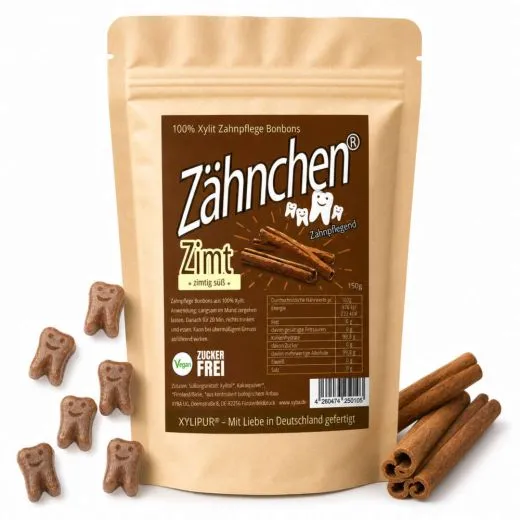 Xylitol Z�hnchen� Zimt 120g - Vorteilspack