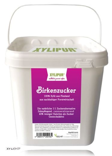BIG-BOX: XYLIPUR® Birkenzucker - Xylit aus Finnland 4,5Kg