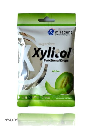 Miradent Xylit Functional Drops Melone 60g