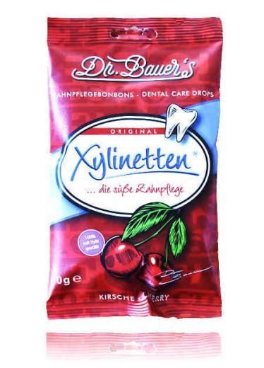 Xylinetten Kirsche 60g Xylitol Bonbons