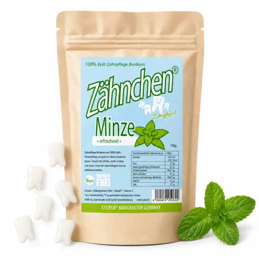 Xylitol Z�hnchen� Mint 150g - Vorteilspack