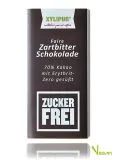 Faire Ohne Zucker Zartbitter-Schokolade mit Erythrit Xylipur 70% Kakao, 60g