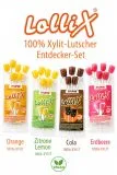 Lollix� Entdecker-Set Xylit Lutscher Bundle 4 x 6 St�ck - Zahnpflege mit Stil