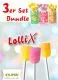 Lollix Xylitol Lutscher Bundle 18 Stck - Zahnpflege mit Stil