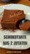 Schoko Tarte nur mit zwei Zutaten
