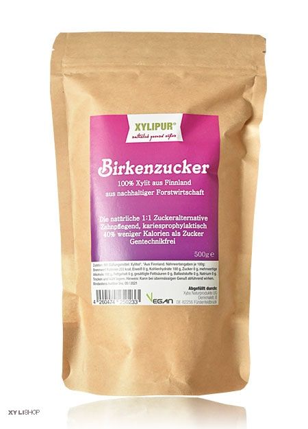 XYLIPUR® Birkenzucker - Xylit aus Finnland 500g