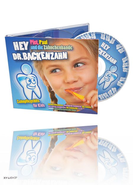 Hey Dr. Backenzahn Musik CD, Zahnpflegehits für Kids