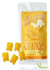 Xylitol Zhnchen Orange 30g - Zahnpflege Bonbons
