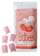 Xylitol Zhnchen Erdbeere 30g - Zahnpflege Bonbons